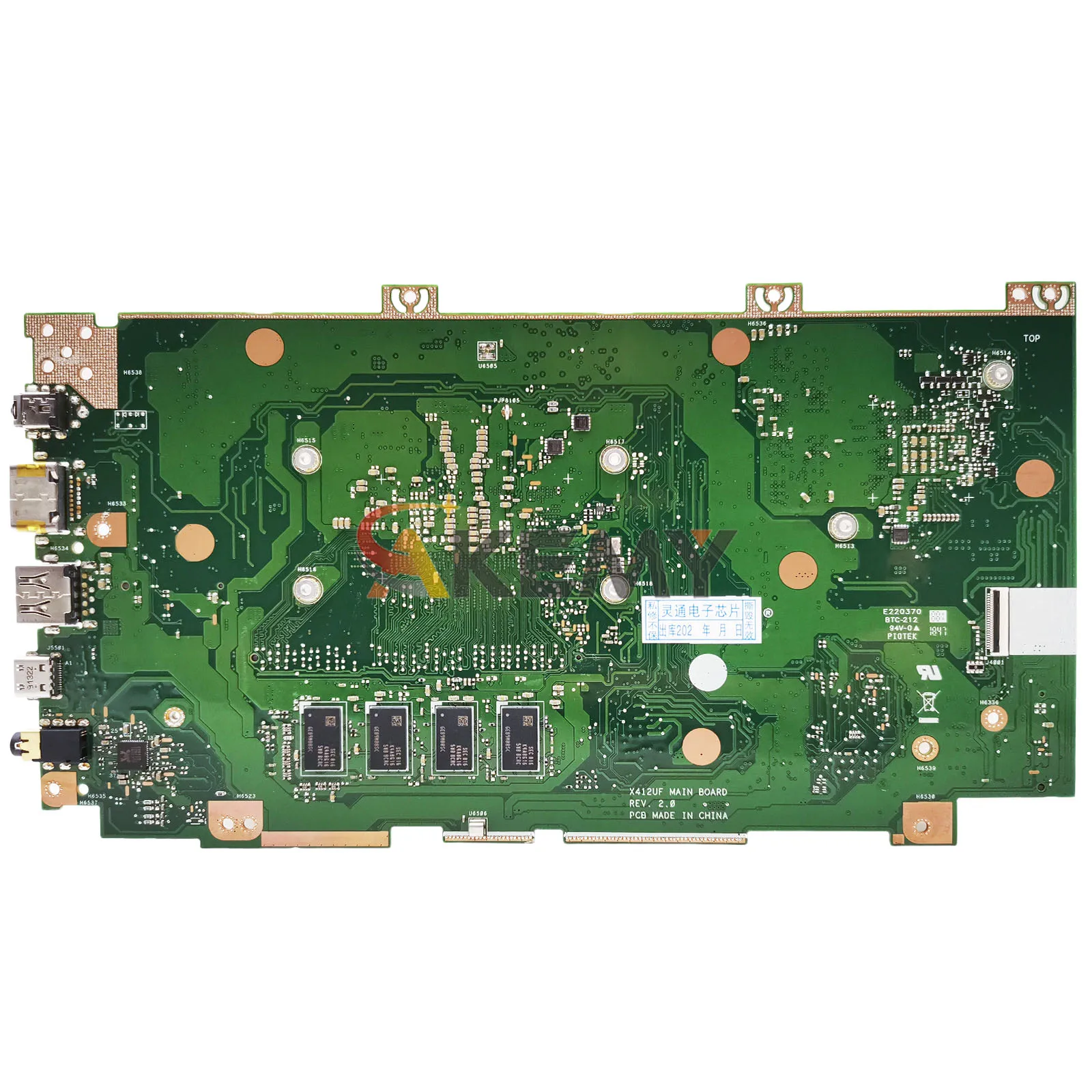 X412UF ノートパソコンマザーボード ASUS VivoBook X412UB X412UF X412U Y4200U V4000U R424F メインボード I3 I5 I7 CPU搭載 テスト済み OK 迅速発送