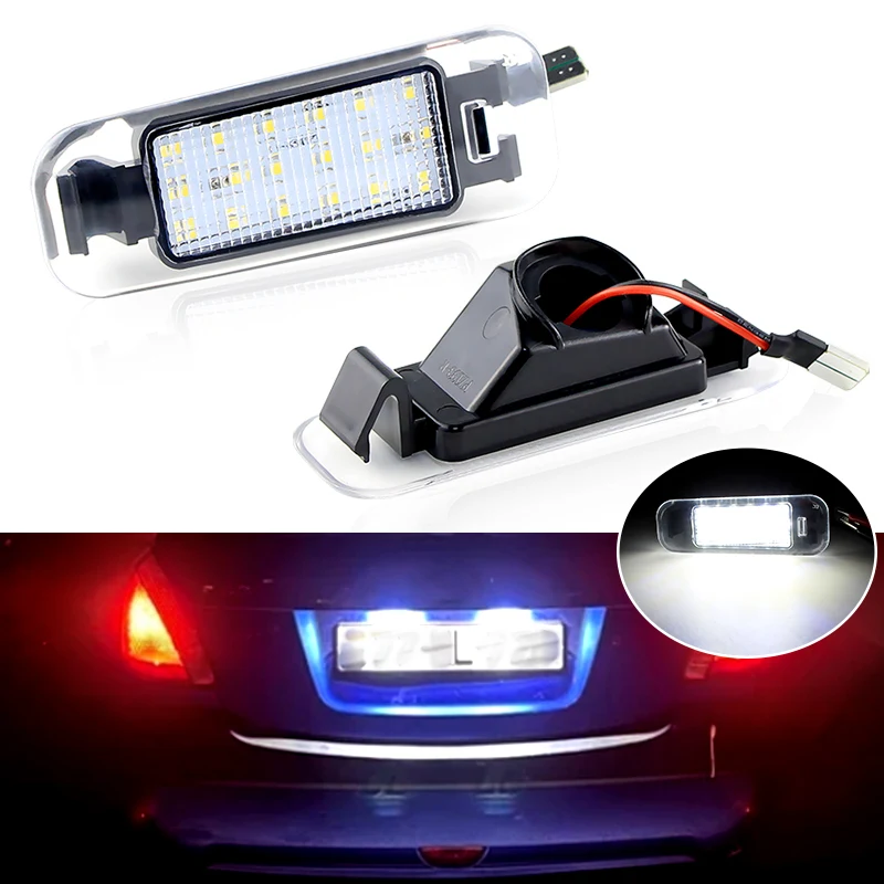 

2 шт. светодиодный светильник номерного знака для автомобилей для Kia Rio 2005-2011 Европа для Kia Rio 5 2006-2011 North America Hatchback # 925021G000