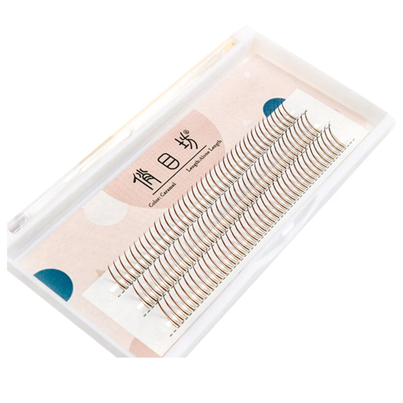 Brown Lashes A Type False Eyelashes 8-12mm Fake Lashes Natural Fairy Lash Korean Makeup Strand Eyelash Cluster Eye Lashes