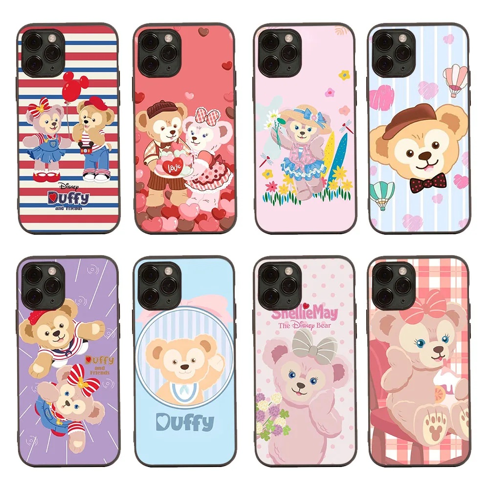 ZY10 Duffy and Friends custodia in Silicone TPU per VIVO V21 V21E V23 V23E V25 V27 V27E V29 Y01 Y02 Y02S Y36 Pro Soft Cover