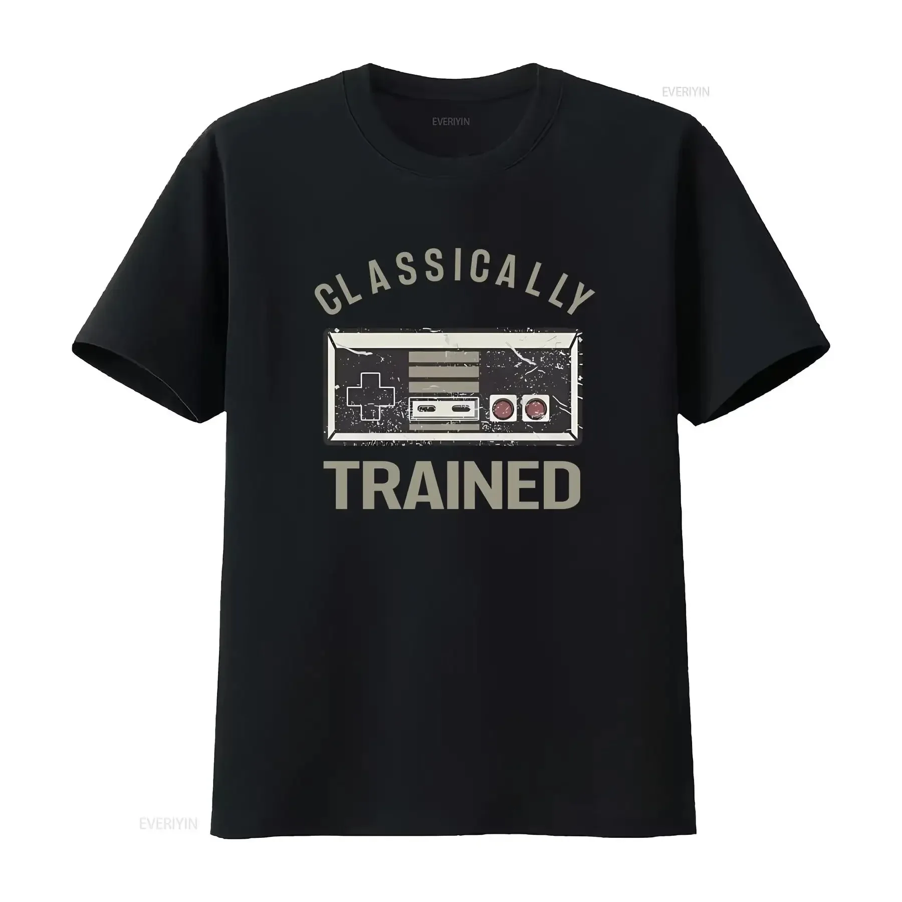 Classically Trained T Shirt Video Game Gamer 100 Cotton Premium NEW vintage Washed Soft Unisex designer clothes streetwear