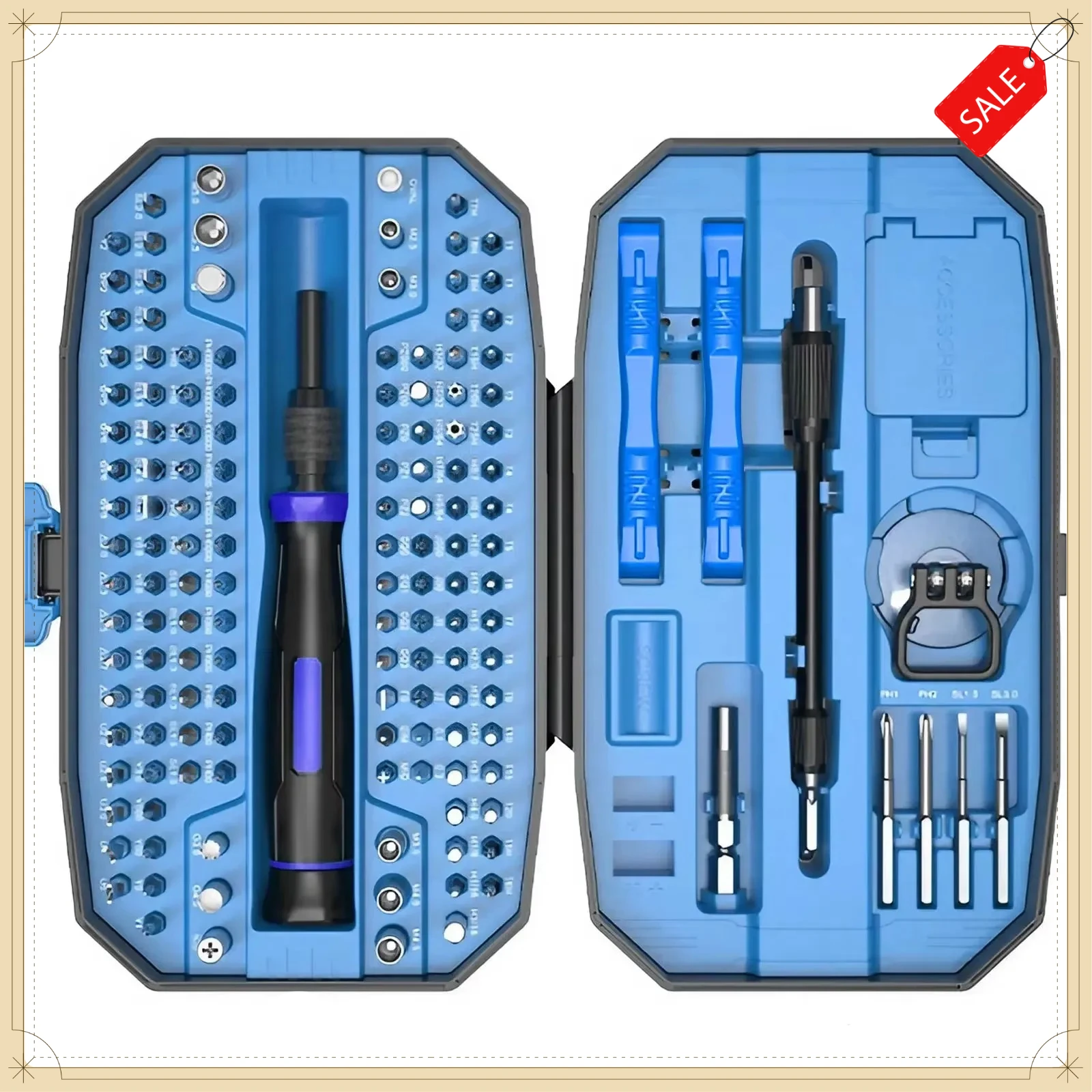 

Multi-function Precision Screwdriver Kit, 25/152 in 1 Electronic Repair Tool Set for Laptop PC Phone Watch Maintenance