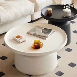 Nordic living room designer coffee table cream small unit round modern simple design creative combination high low coffee tables