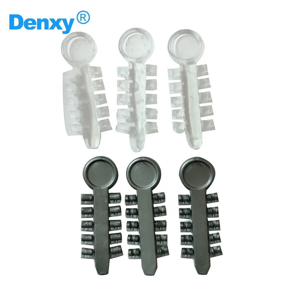 Denxy 2 Beutel Kieferorthopädische Elastomer-Rotationskeile Module Hochelastische Rotationskeile für Zahnspangen Zahnarztmaterial – Detail 2