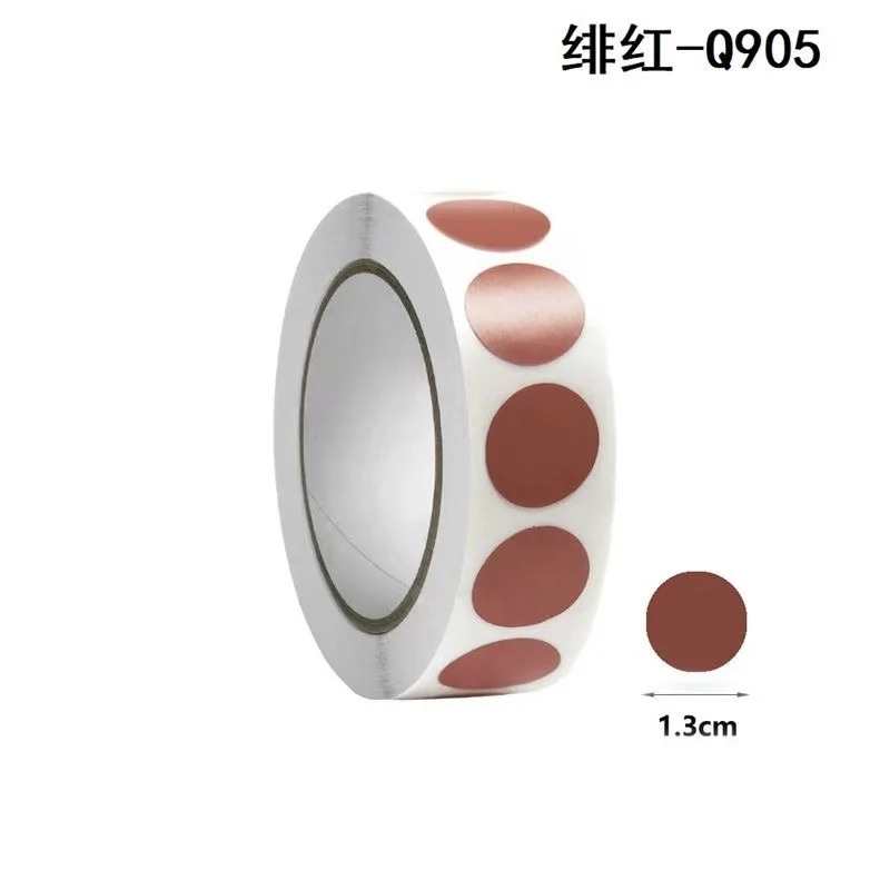 1000Pcs/Roll Waterproof Coating Scratch Sticker Perfect for Promotion Lottery Game Hidden Information Stationery Gift