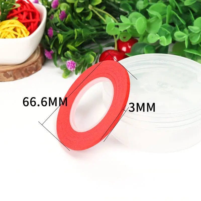 2mm/3mm Fine-Cut Beauty Tape Set - Multi-Size Craft Masking Tape for DIY Positioning, Art Marking & Decorative Edge Trimming