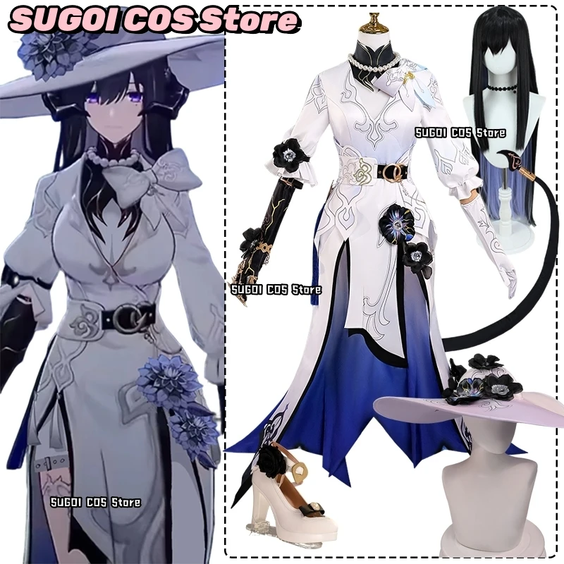 

SUGOI COS @ The Dahlia Constance Косплей Костюм Аниме Игра Honkai Star Rail Персонаж Ролевая Игра Наряд Хэллоуин Вечеринка Одеваются