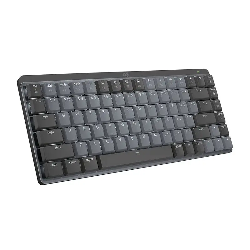 Imagem -06 - Logitech-mx Mini Teclado Mecânico sem Fio Bluetooth Baixo Ruído Modo Duplo