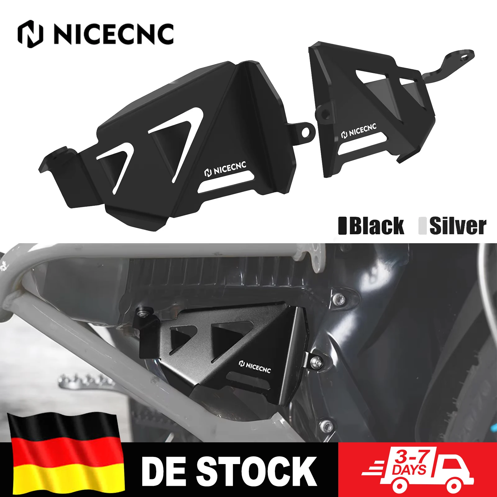 Protezione Sensore Ossigeno per BMW R1250GS GSA, R1250GS 2018-2023, R1250GS Adventure 2019-2024, R1250R, R1250RS, R1250RT 2018-2024