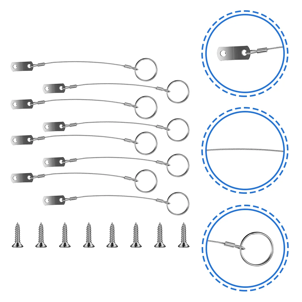 

Lanyard Wire Cable Safety Rope Hardware Marine Hardwares Tether Security Line 316 Stainless Steel