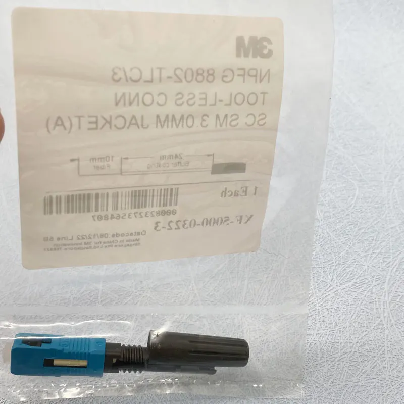 جودة عالية SC UPC 8802-TLC/3 جزءا لا يتجزأ من الألياف البصرية موصل سريع SC UPC 3.0 FTTH الألياف البصرية موصل سريع #2