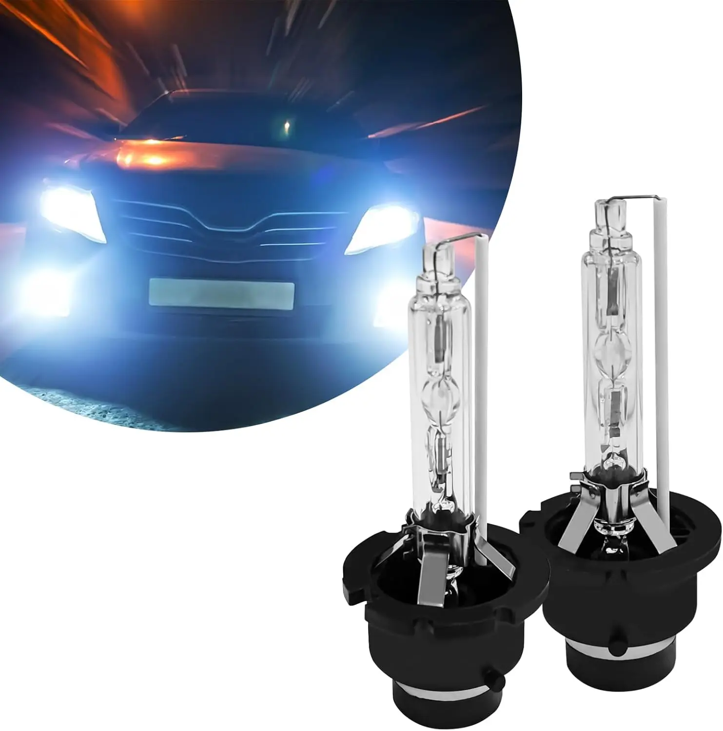 

D2S Hid лампы для фар 2 шт. 35 Вт супер яркие лампы, лампа для фар D2S D3S HID автомобильные оригинальные сменные фары 12 В дальнего света Lo