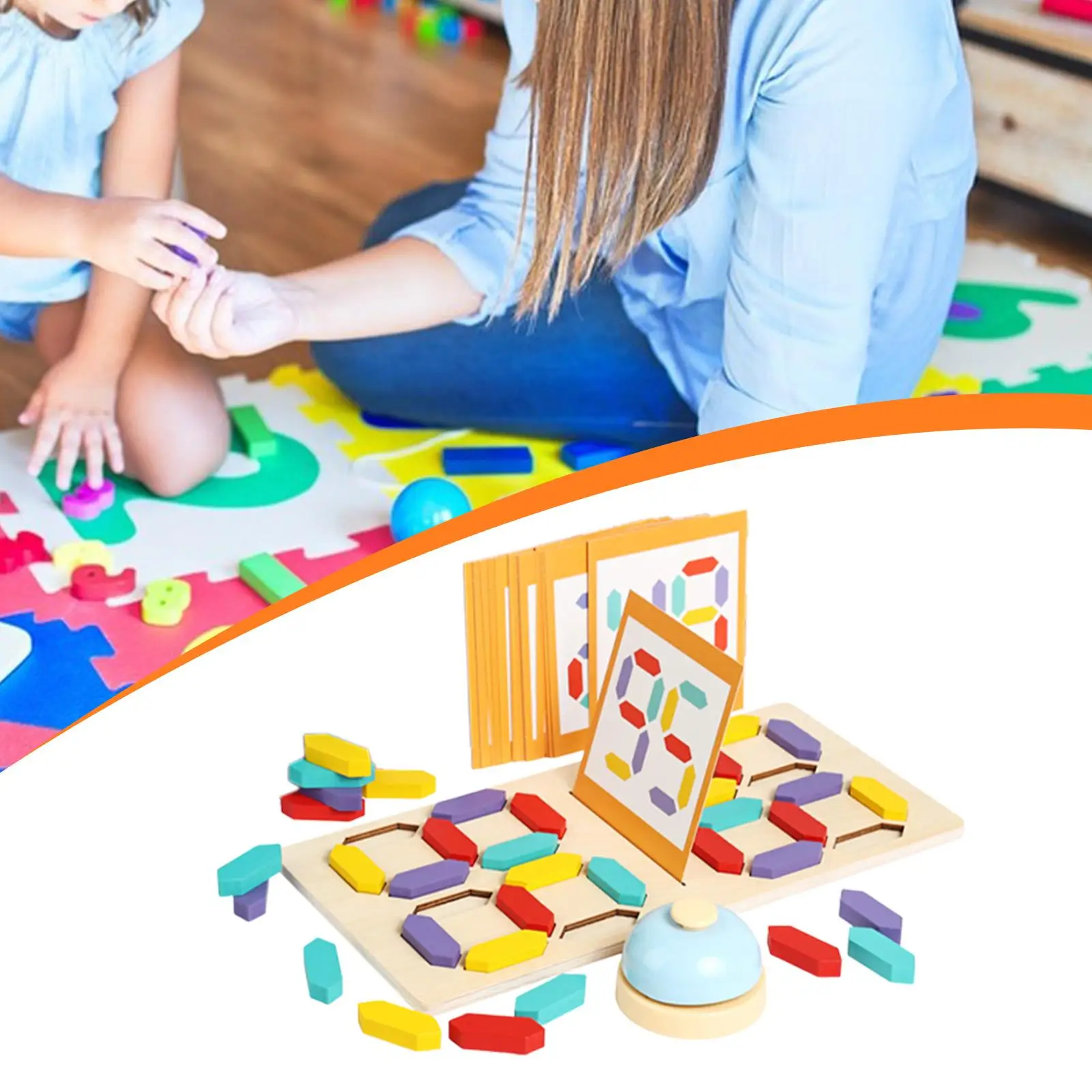 Puzzle de cognition des nombres pour enfants, pour garçons et filles de la maternelle de 1 2 3 ans