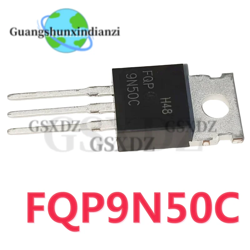 10PCS New FQP9N50C FQP9N50 9A/500V TO220 N-channel MOSFET