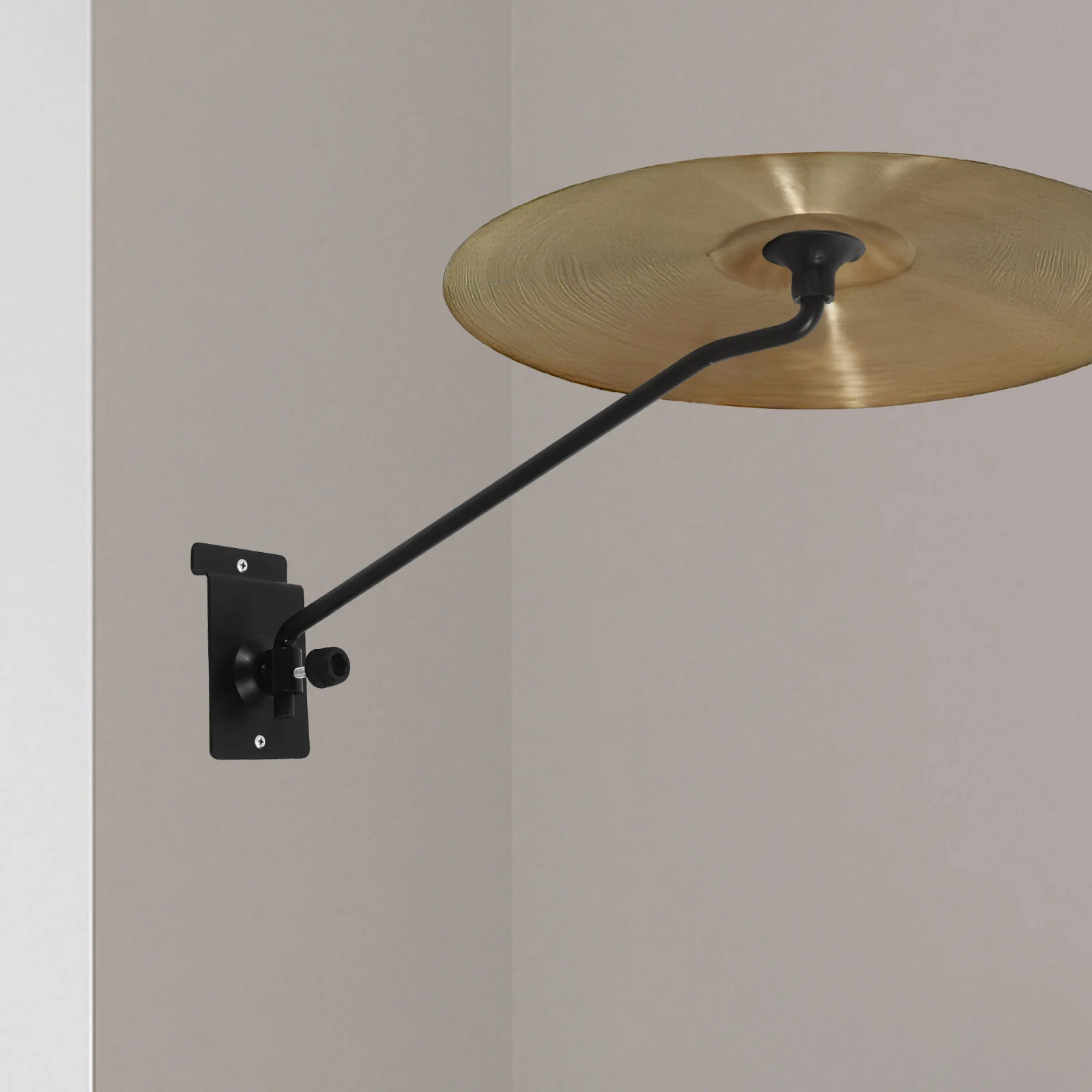 

Iron Cymbal Hanger Wall Mount Durable Drum Cymbal Stand Display Holder Space Saving Organizer Drum Accessories Rack