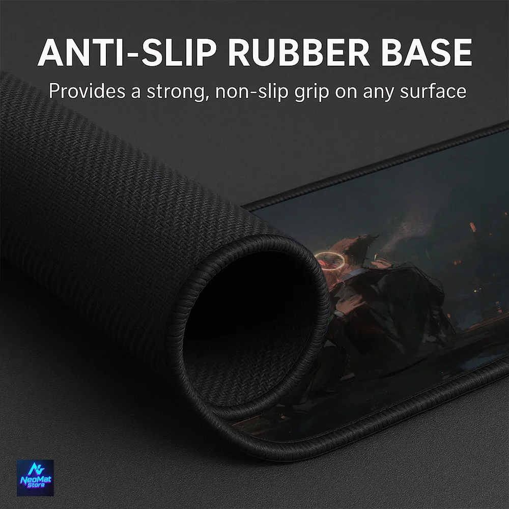 Desk Mat Angel Devil Chainsaw Man Gaming Mouse Pad Slip-resistant Extended Pad 900x400 Keyboard Long Pad Computer Accessories