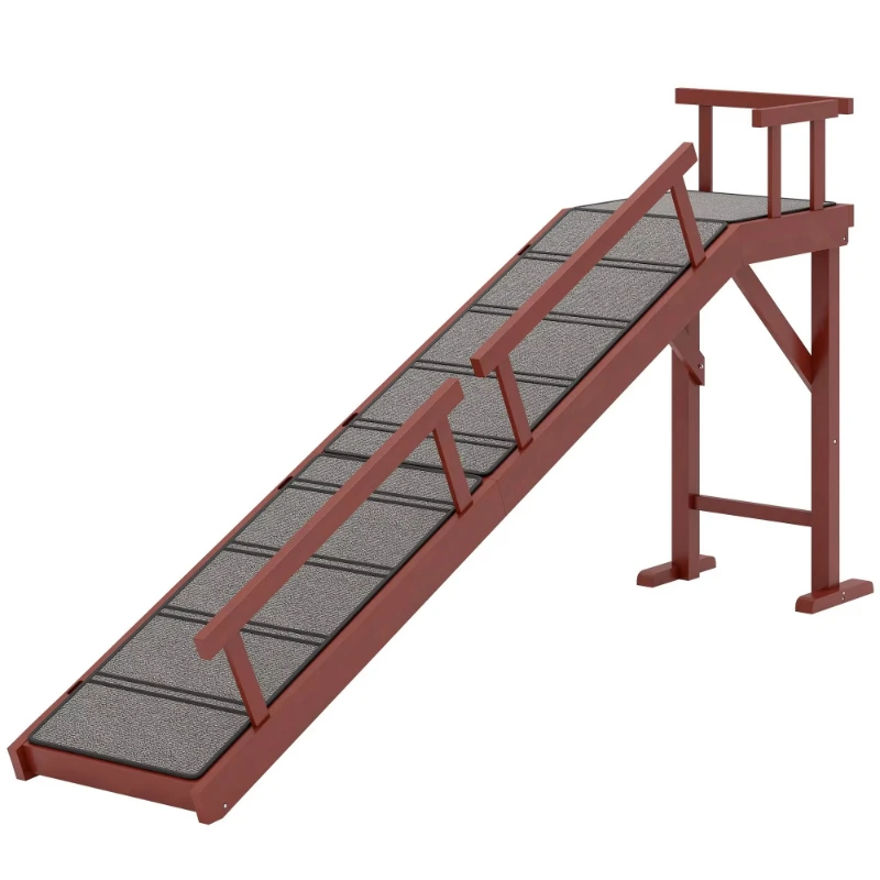 Solid Wood Pet Stairs 70.5\