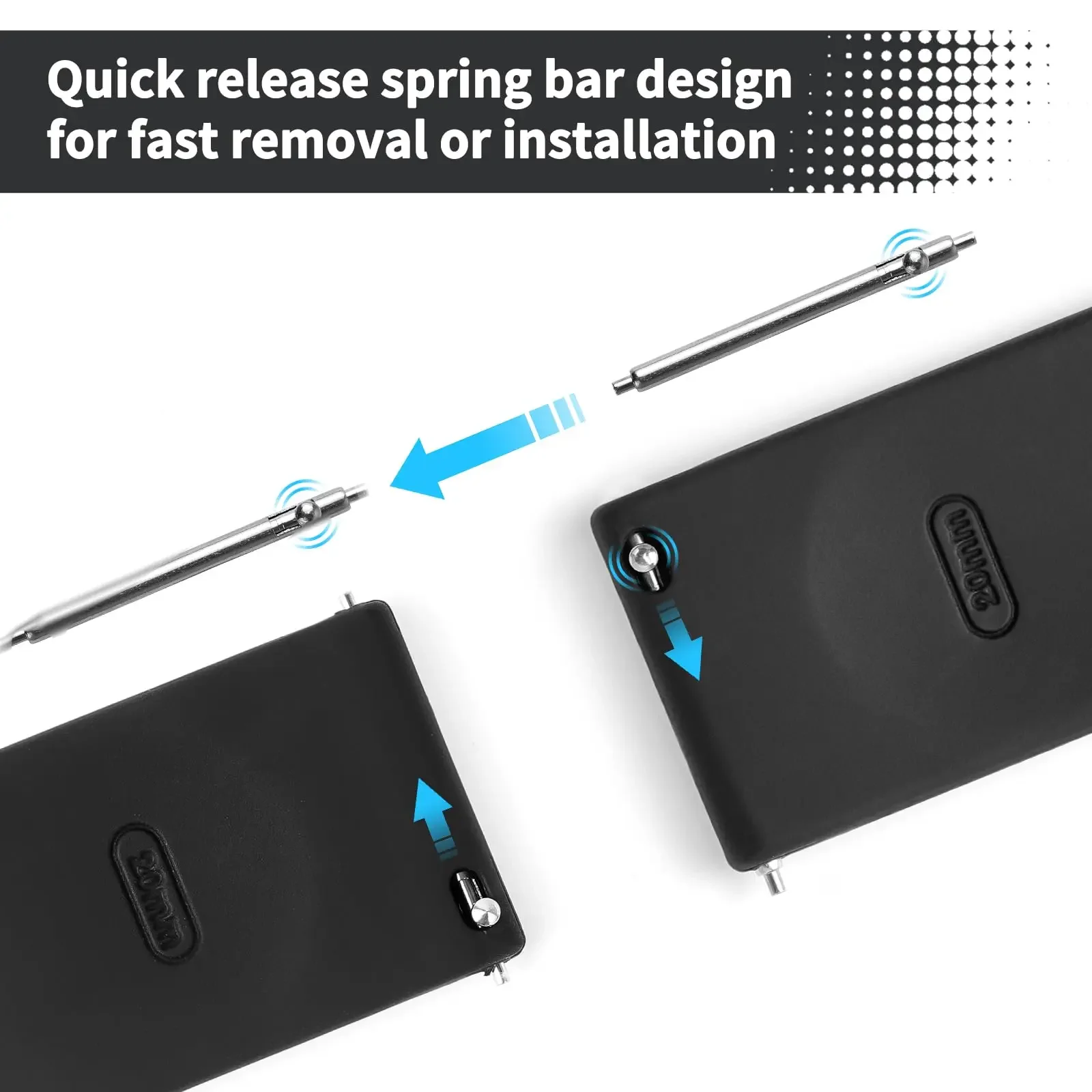 20 22 mm Armband für Samsung Galaxy Watch 7/6/4/5 Pro/Classic/Gear S3/Active 2 Sport Silikon Magnetschnalle Huawei GT 4 3 2e Band