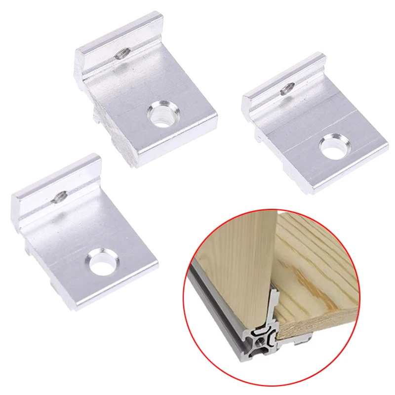 1 Set Aluminum Profile Fixing Parts Side Panel Bracket Accessories 2020 3030 4040