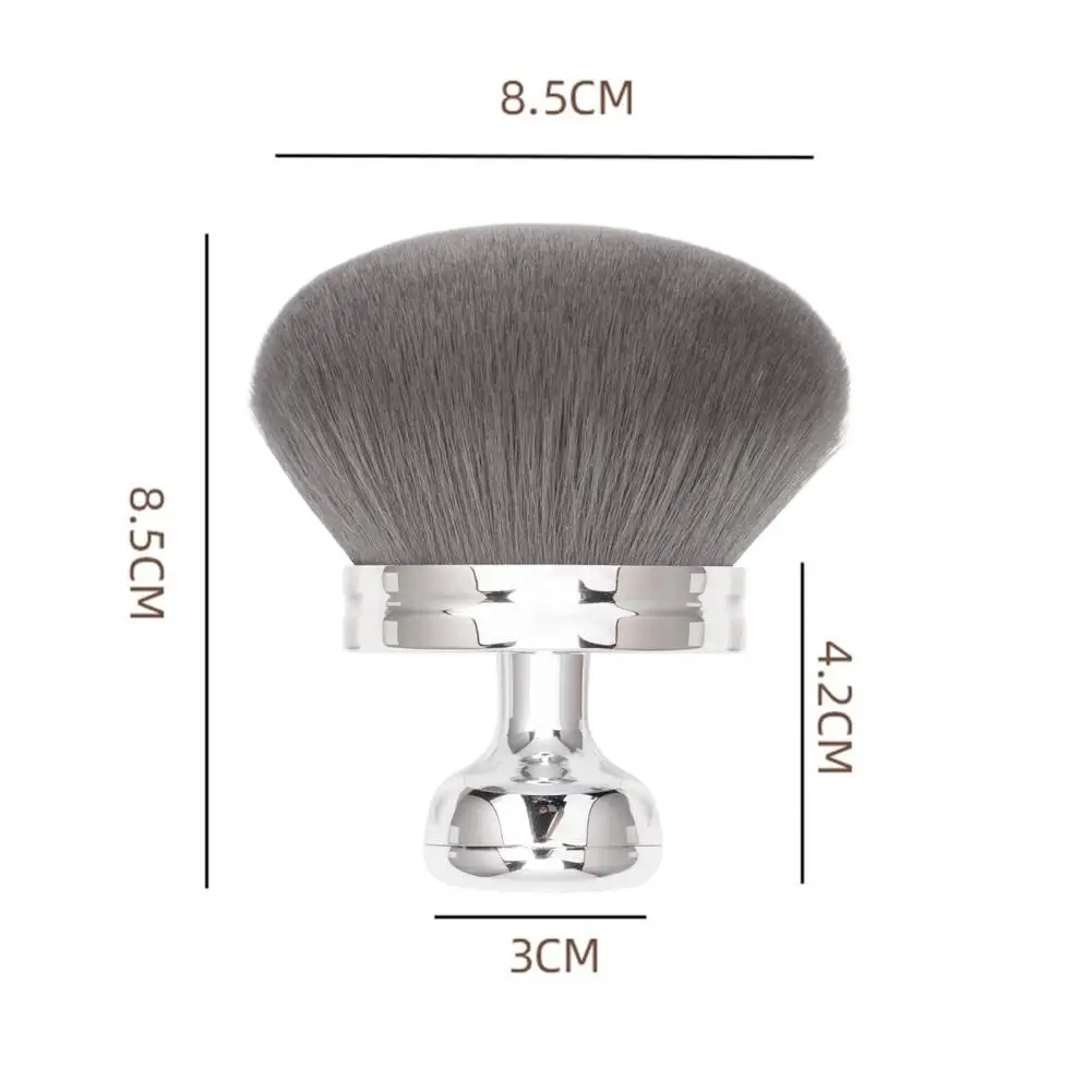 Mushroom Makeup Brush Multi-purpose Self Tanner Applicator Brush Synthetic Loose Powder Blush Face Body Cosmetic Brush