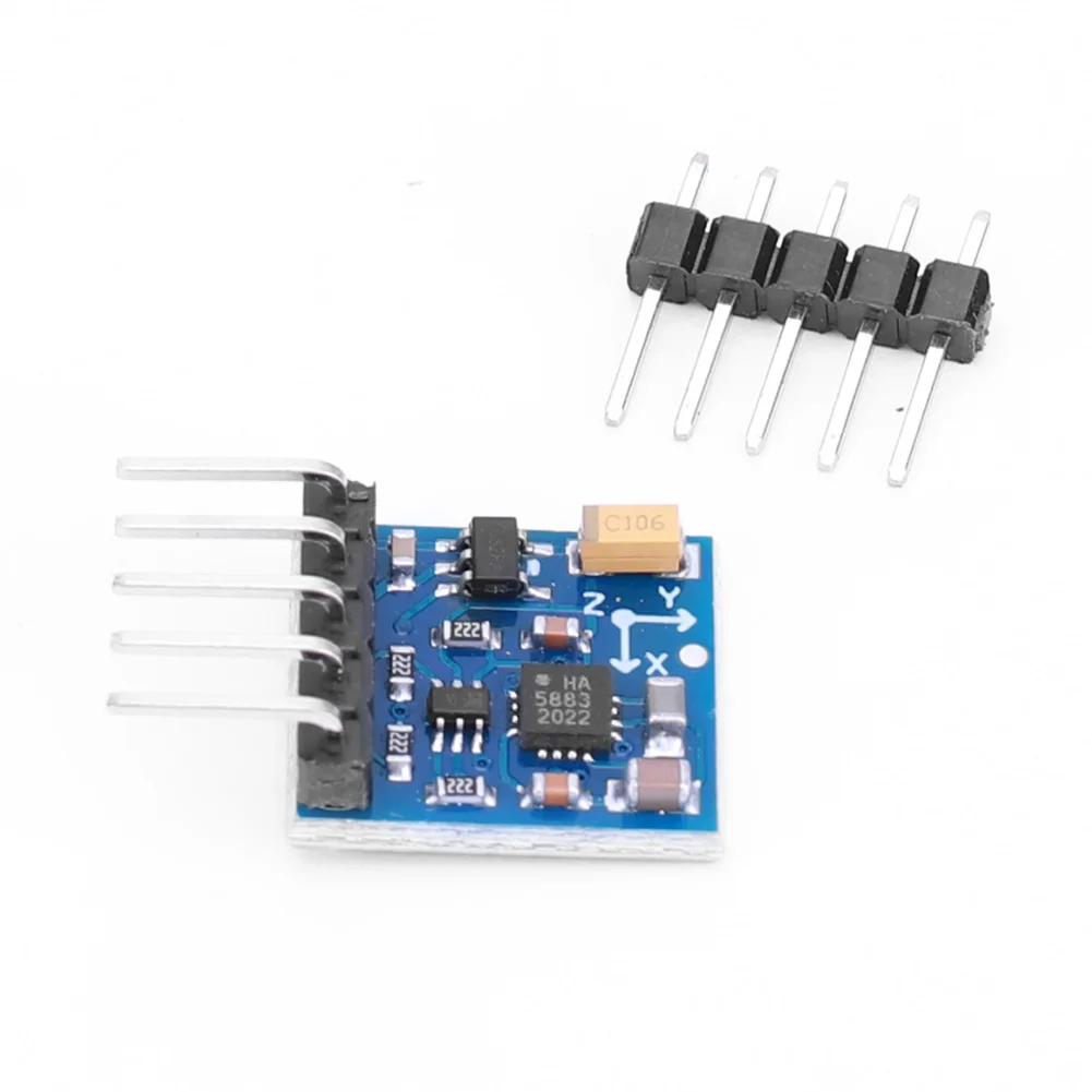 GY-271 3 Axis Magnetic Field Compass Magnetometer Sensor I2C IIC Triple Axis Compass Magnetic Sensor Module HMC5883L for Arduino