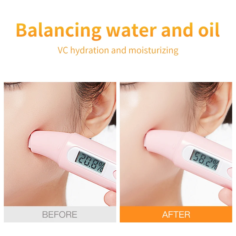 5pcs BIOAQUA Vitamin C Facial Masks Face skincare Moisturizing Face Mark Whitening Anti-aging Face Mask for Face Skin Care view 4