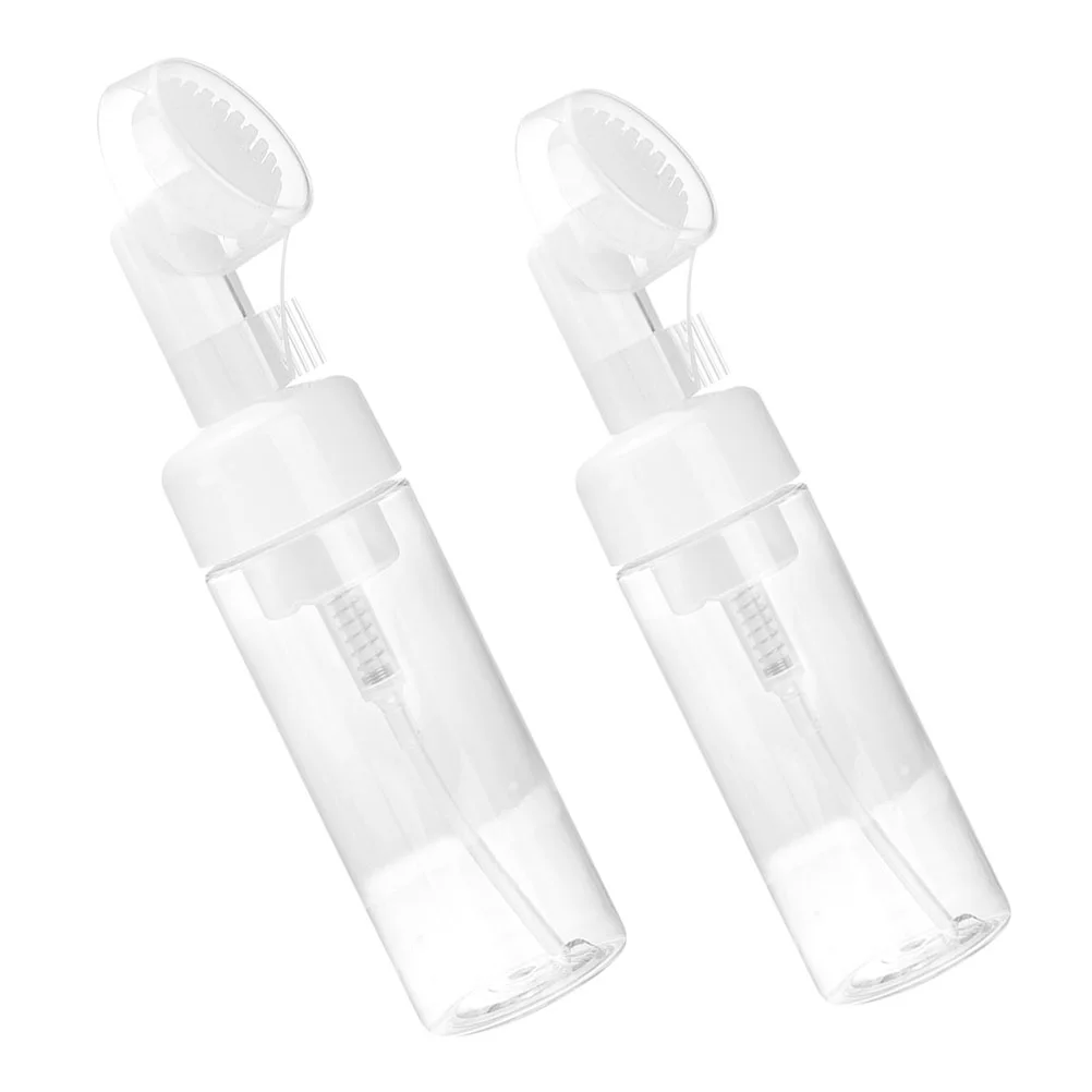 2 Pcs Foam Bottle Mousse Dispenser Hand Refillable Travel Bottles Shampoo Empty Pump Foaming Body Wash Soap Container