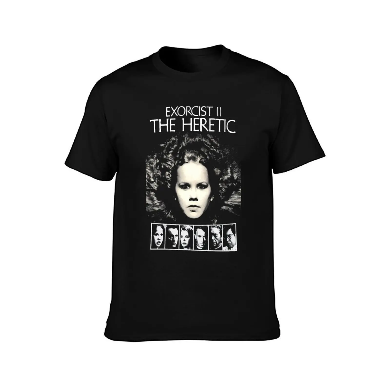 Exorcist II The Heretic T-Shirt heavyweights hippie clothes for a boy graphic tee shirt mens t shirts top quality