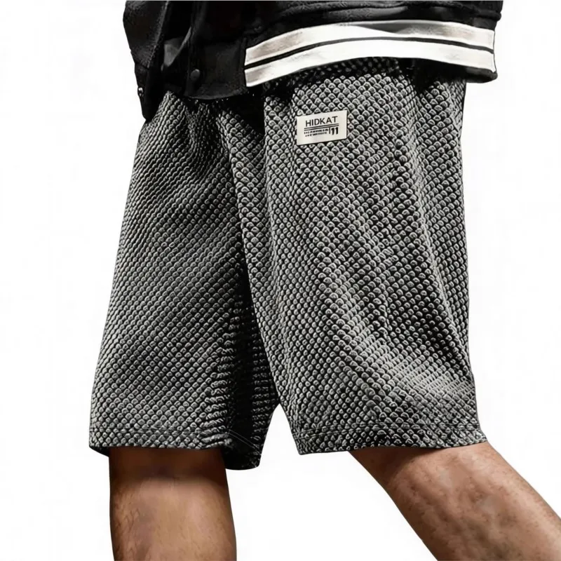 

Мужские повседневные шорты, спортивные свободные шорты с завязками на талии, прямые шорты, дышащие модные шорты, летние модные шорты