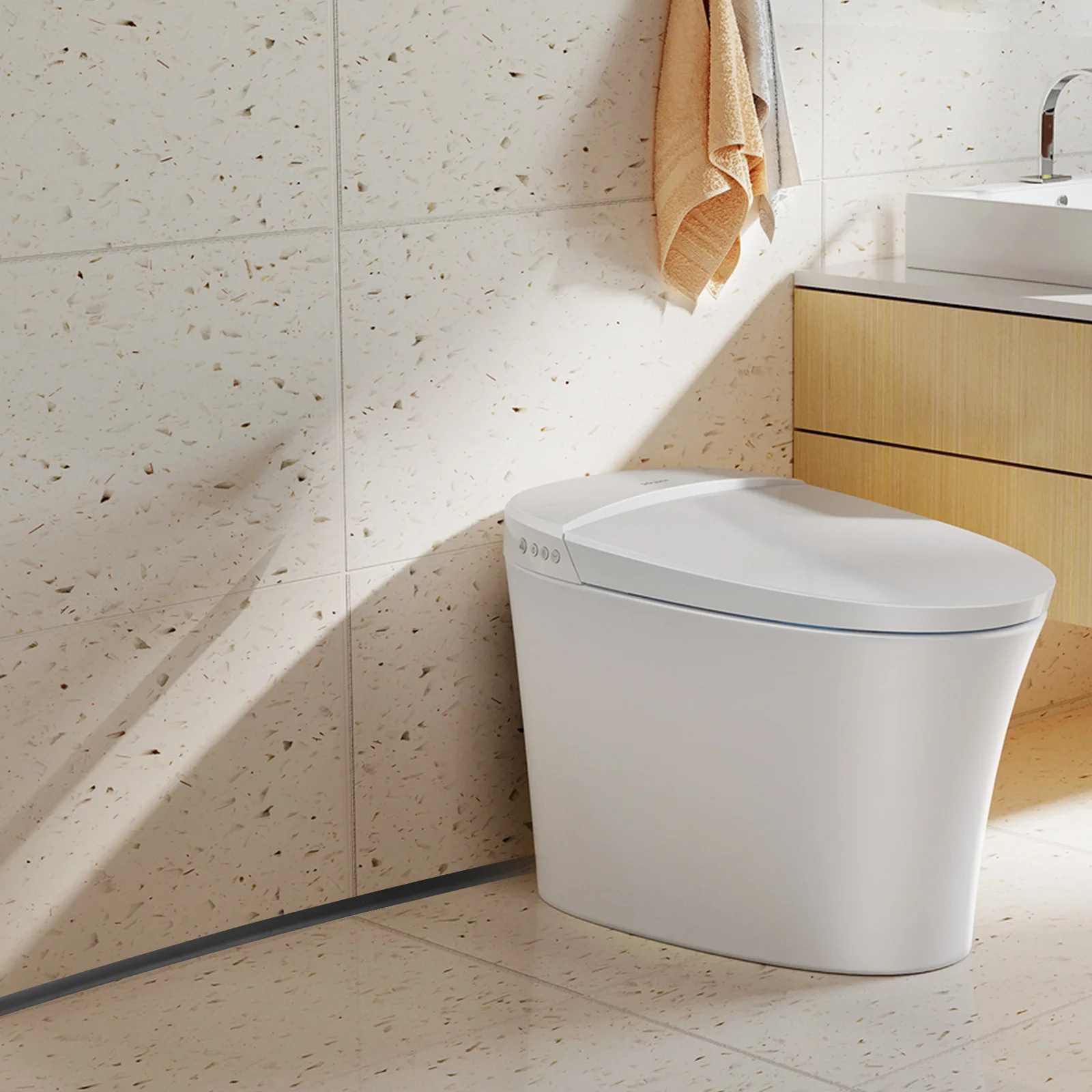 3 أمتار قشر وعصا ربع دائري صب مرن بولي كلوريد الفينيل تقليم لدرج منحني اللوح حافة جدار الطابق حماية الزاوية