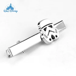 Disney Sci-fi Movie Star Wars Imperial Stormtrooper Tie Clips Fashion Empire The Storm Troops Metal Tie Clips Gifts For Fans