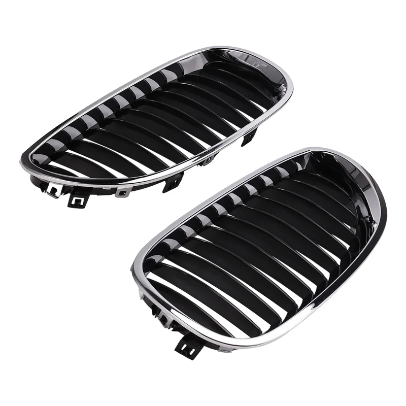 

High Quality Front Grille Radiator Grill Kidney Bumper Grille 51137027061 51137027062 For Bmw 5 Series E60 E61 Air Intake Grille