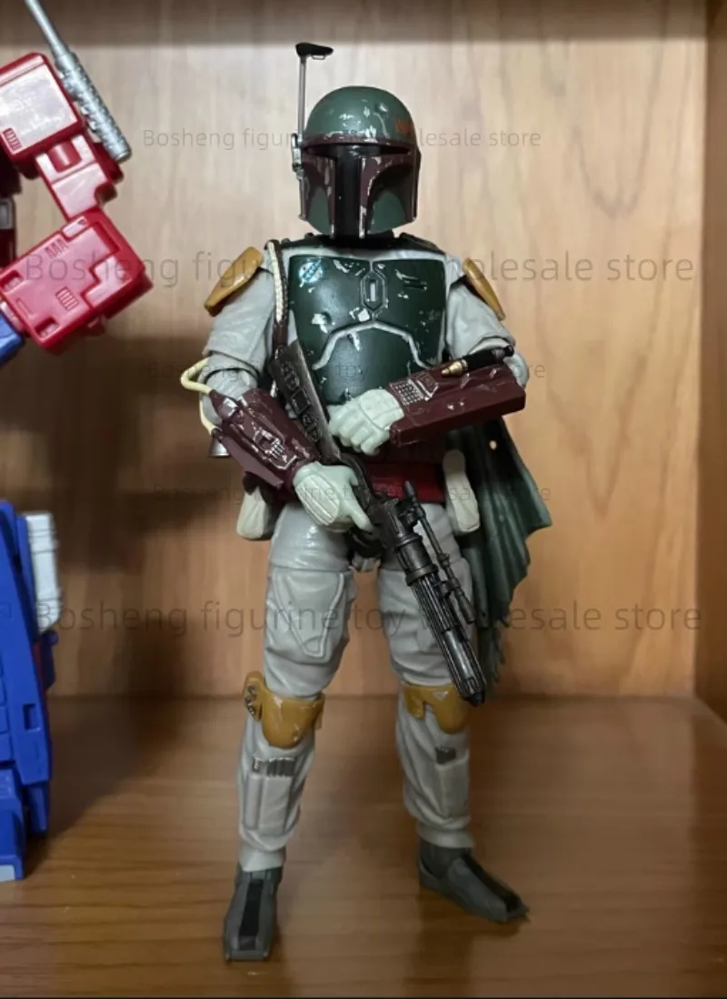 

Оригинальные Hasbro Boba Fett The Black Series Звездные войны Возвращение 40-летия джедаев 6 дюймов В наличии Аниме Фигурки Модель