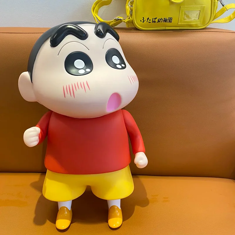 40cm Sin Chan Crayon 1:1 personaje de dibujos animados Extra grande modelo externo juguete muñeca Norishinouke accesorios regalo de cumpleaños