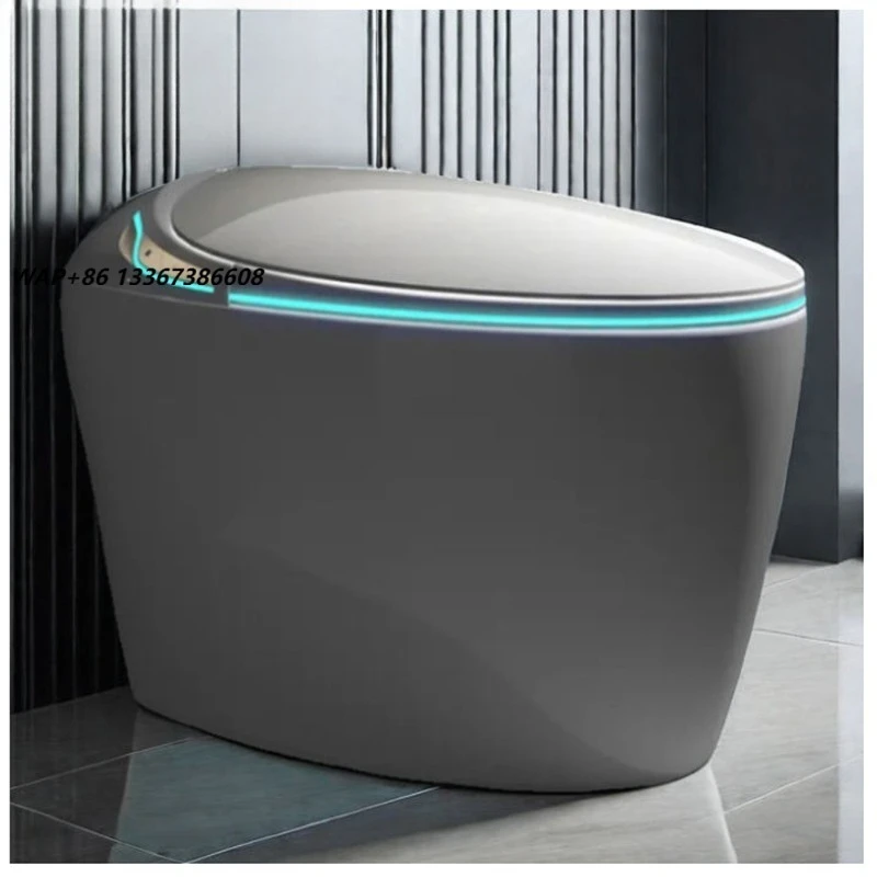 Smart Toilet Set for Family Gathering Multi Function Bidet Auto Flush Heated Seat Easy to Install Ceramic WC Bathroom Essential