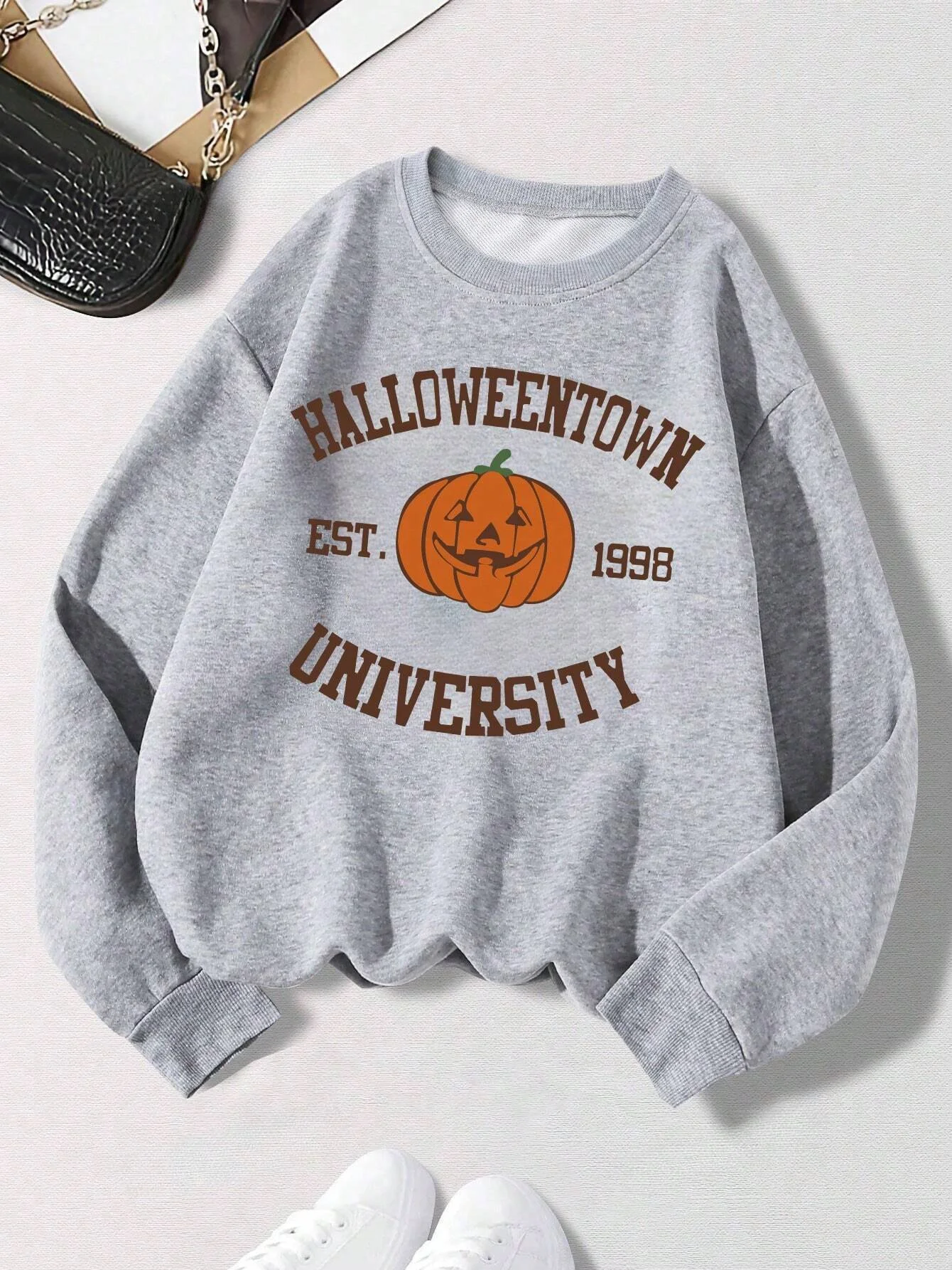 

Women's sweatshirts official-website halloween Pumpkin print women clothing cheap clothes winter women's clothes y2k sweat-shirt