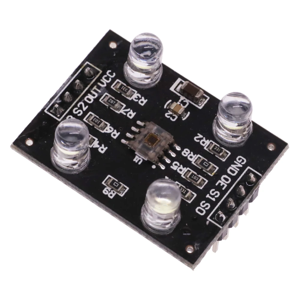 GY-31 TCS3200 TCS230 Aksesori Sensor Pengenalan Warna Modul Detektor UNTUK Arduino MCU Modul DIY DC 3-5V Input