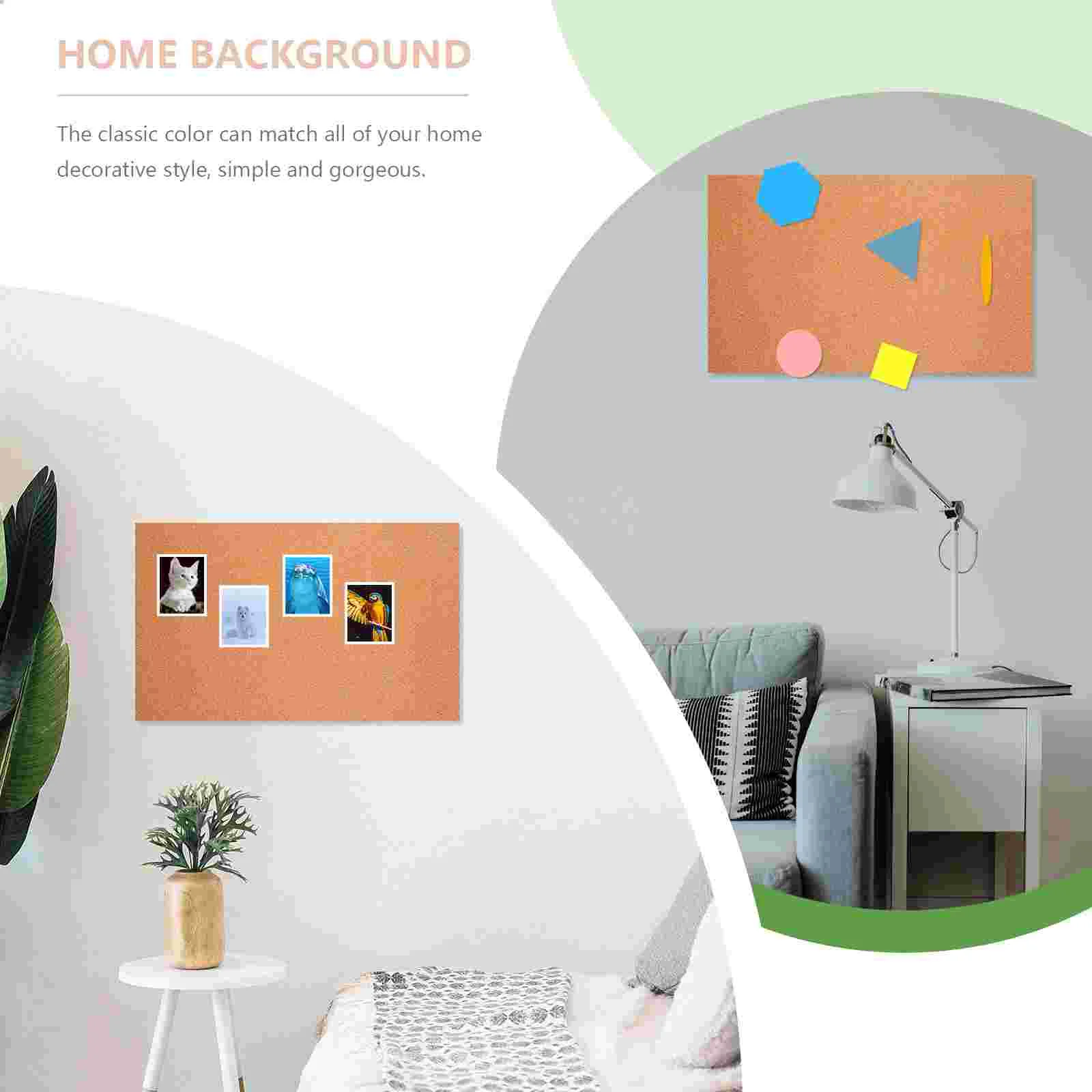 Cork Roll Message Board Self Adhesive Memo Wall Bulletin Photo Notice Background Decor Practical Multi