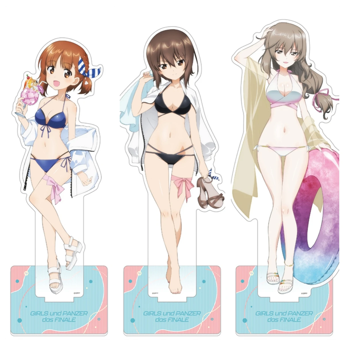 

Anime Girls und Panzer Acrylic HD Stand figure Stand Plate Cosplay Prop Cartoons present Firend Christmas Gifts