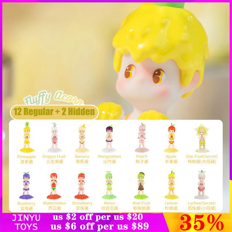 

Original F.UN Flcorn Fruit JamBoy Series Blind Box Guess Bag Toys Doll Cute Anime Figure Desktop Decoration Gift Collection