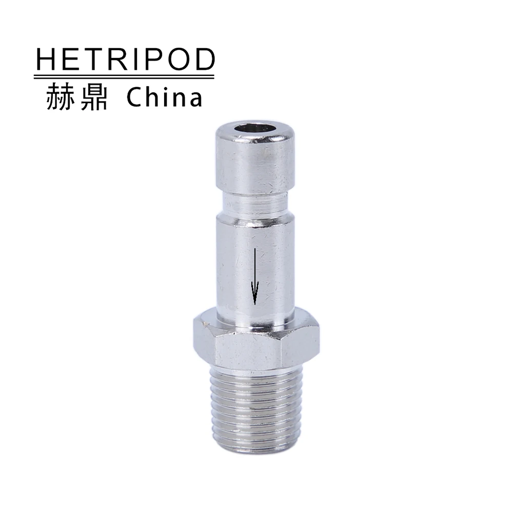 One-way valve self-locking quick plug male and female pneumatic quick plug 8 10 R1/8 R1/4