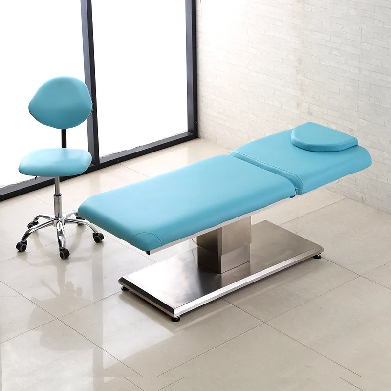 Spa Stretcher for Massage Furniture Aesthetics Beauty Hydrolic Table Reclining Chair to Apply Eyelashes Professional Tattoo Bed