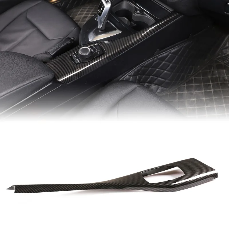 

ABS For BMW F20/1 Series 2 Series Left-peptide Center Console Gearshift Multimedia Panel Trim Carbon Fiber Car Accessories