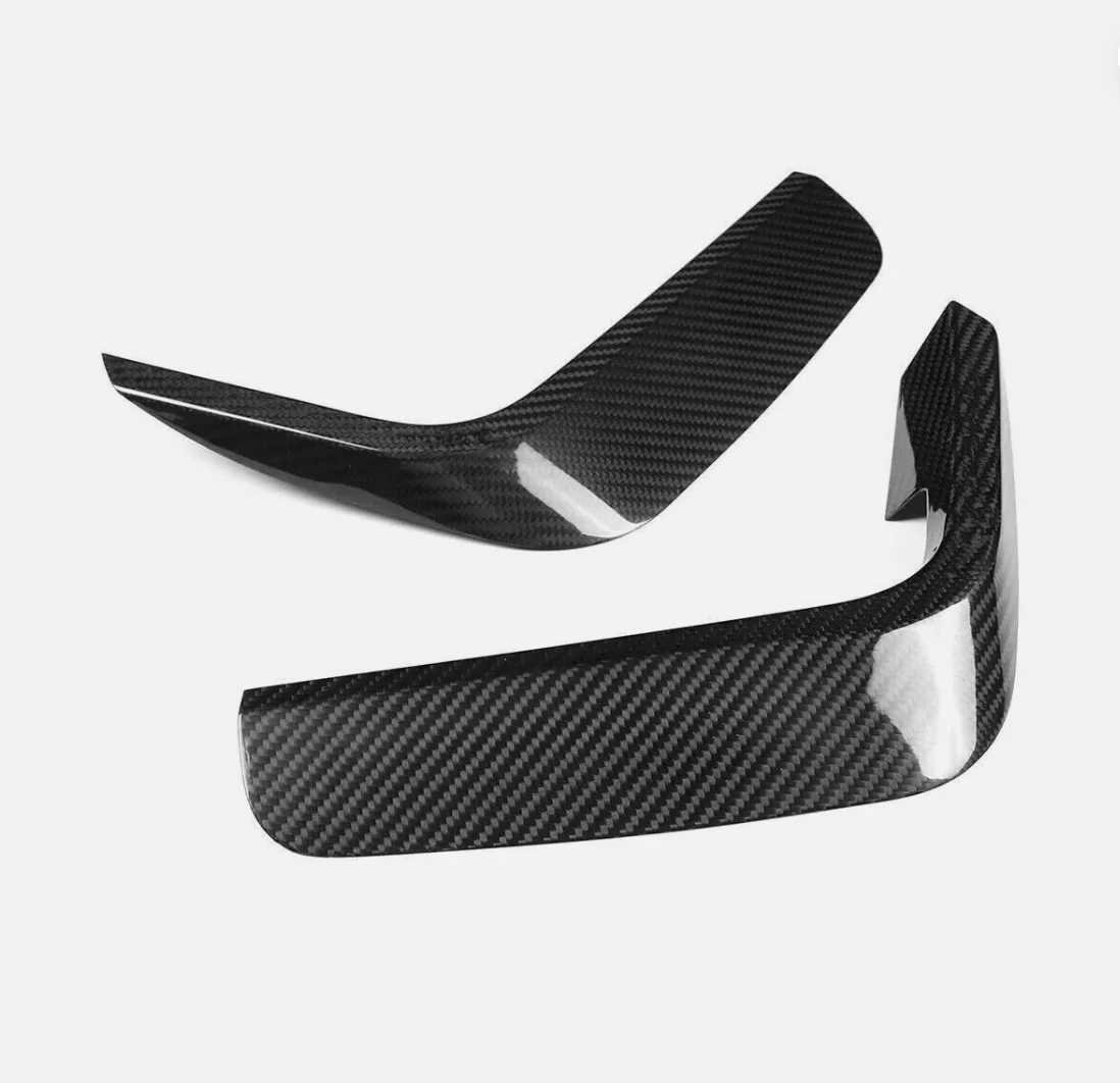 Real Carbon Fiber Car Front Bumper Splitter Spoiler Cover Trim For Bmw Z4 2017-2020