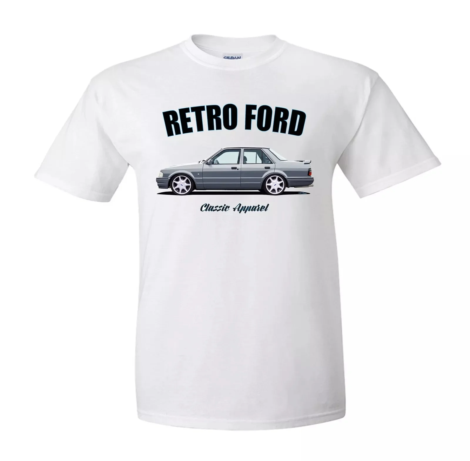 

FORD ORION T-shirt. RETRO FORD. CLASSIC CAR. MODIFIED.