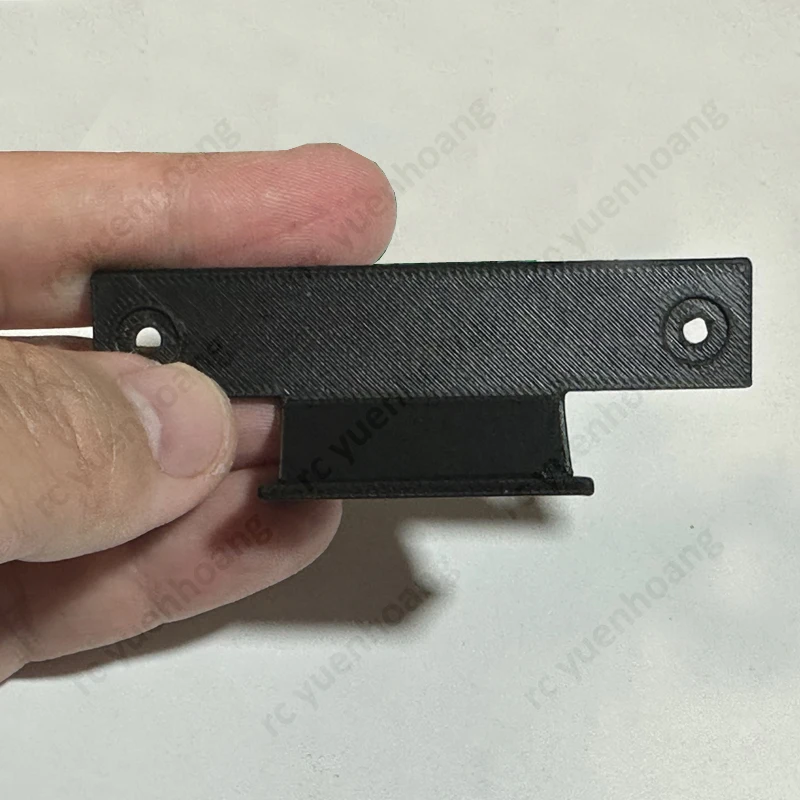 Soporte para matrícula, estante de simulación impreso en 3D, piezas modificadas, decoración para modelo de coche de escalada MJX H12Y RC a escala 1/12, 1 Uds.