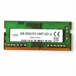 DDR4 RAMS 4GB 2400MHz Laptop memory ddr4 4GB 1RX16 PC4-2400T-SCO-11 SODIMM memoria 1.2v for notebook 1pcs