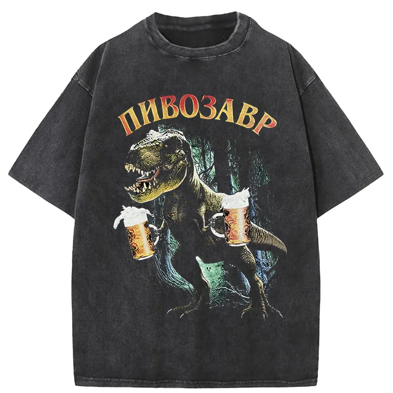 

Men's T-Shirt With Pivosaurus Print casual Tshirt Unisex Tops Tee Harajuku Streetwear Hip Hop Male T-shirts Clothing