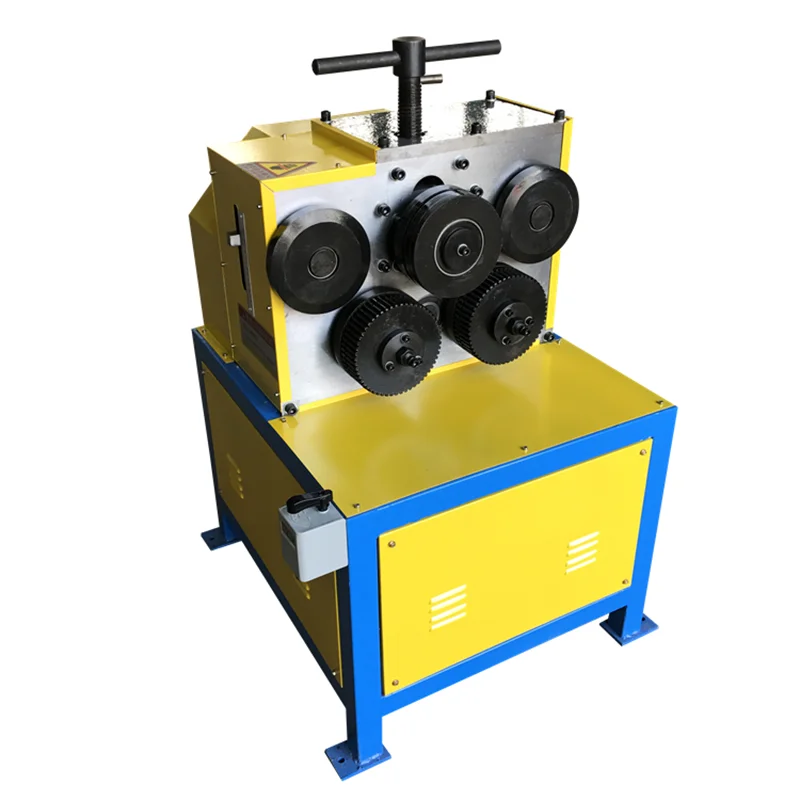 380v 3ph 50hz JY-50 Electric angle iron rolling Flat steel roller bending machine