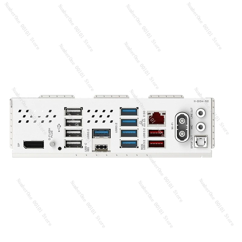 اللوحة الأم AM5 ATX White Ice Sculpture B850 A ELITE WIFI7 ICE D5 تدعم COM DDR4 أقصى ذاكرة 64 جيجابايت Windows11